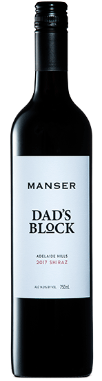 Manser Wines Dad's Block Shiraz 2017